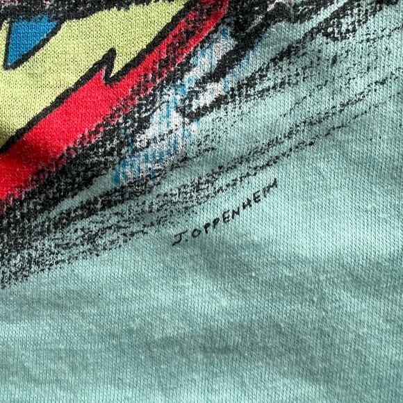 Vintage 1988 Club Pacific Beach Report Surf T Shirt Single Stitch L USA Surfing - Picture 4 of 9